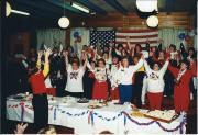 1996 NZ - 4th of July reception-Aucklund