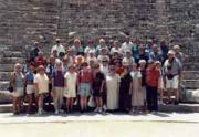 2000 Greece - Travel group at Epidaurus amphitheater