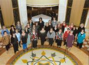 2015 Alaska cruise performers in Atrium